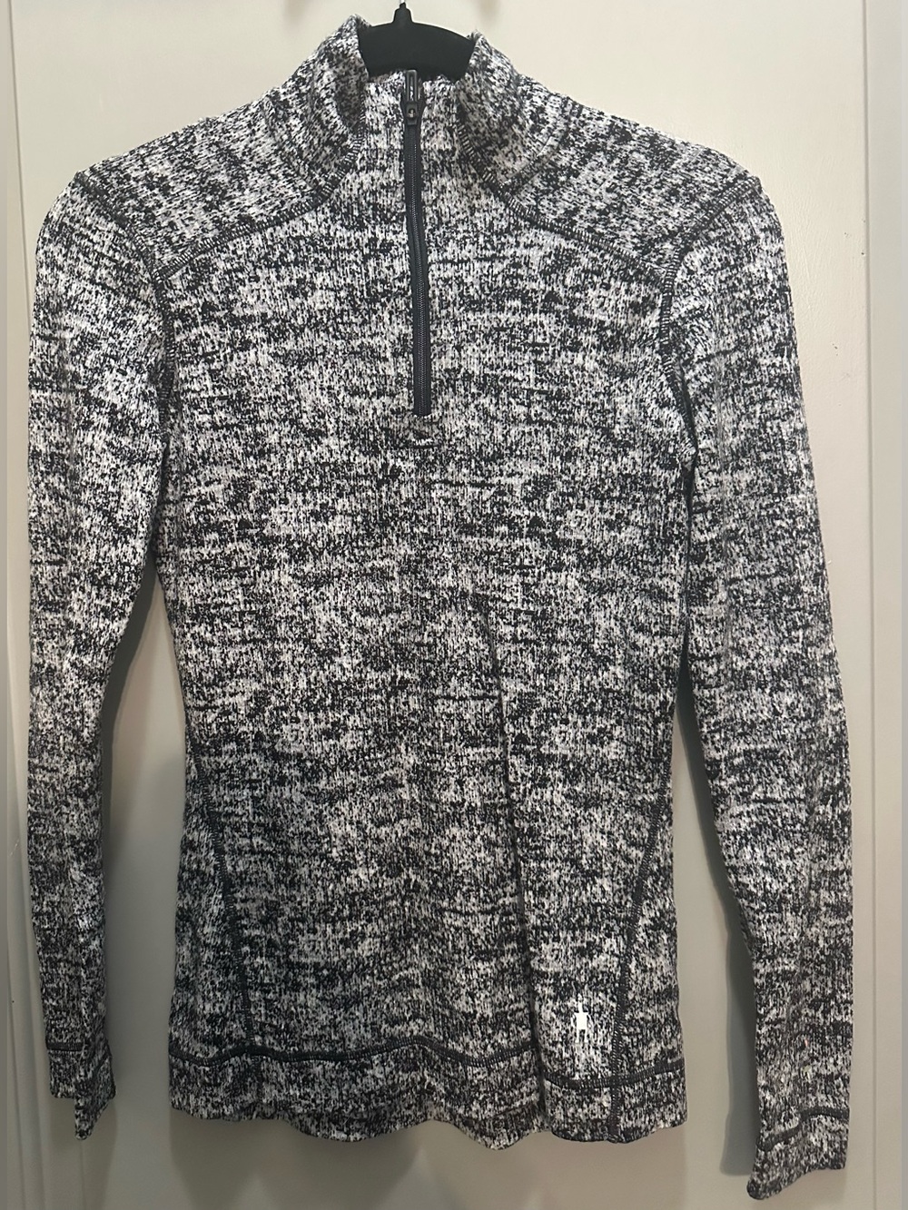 Smartwool Size S 1/4 Zip Sweater EUC